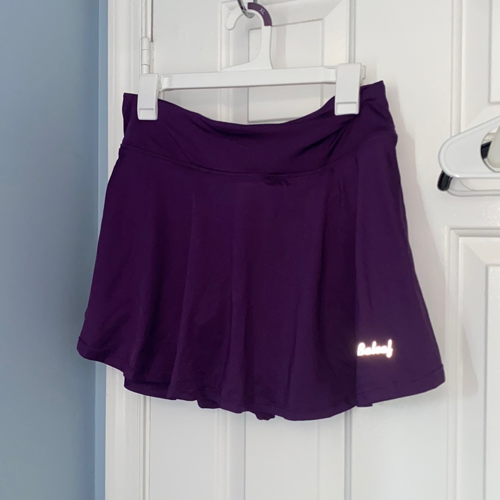 PURPLE ATHLETIC SKIRT